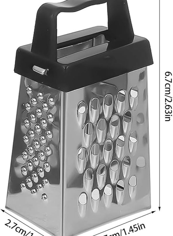 3Pcs Stainless Steel Kitchen Grater Set Multi Functional Vegetable Slicer For Potato Carrot - Image 2